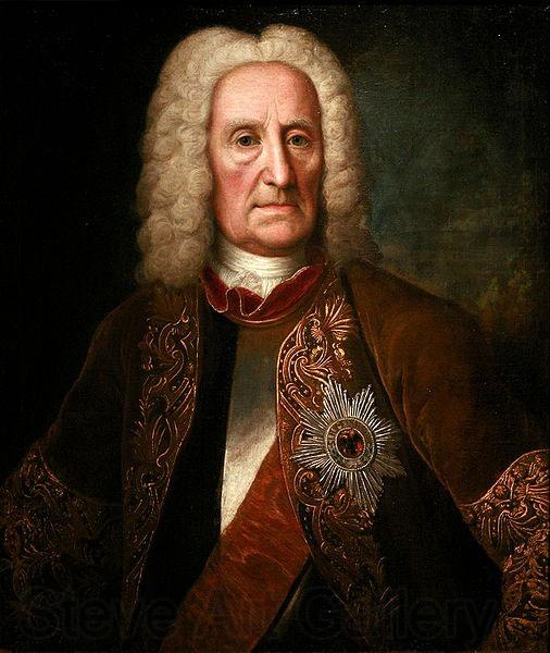 unknow artist Portrait of Johann Reinhard III of Hanau-Lichtenberg Spain oil painting art